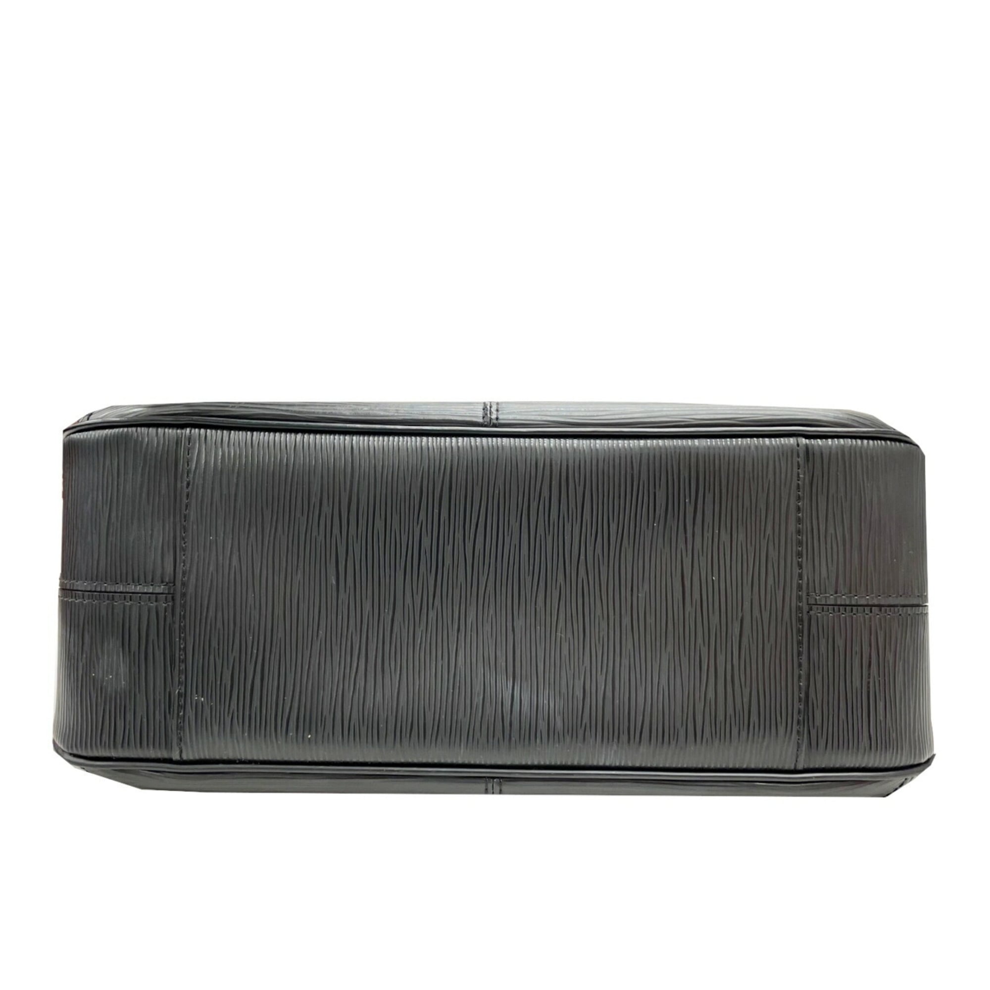 Louis Vuitton Black Noir Epi Leather Shoulder Bag (Pre-Owned)
