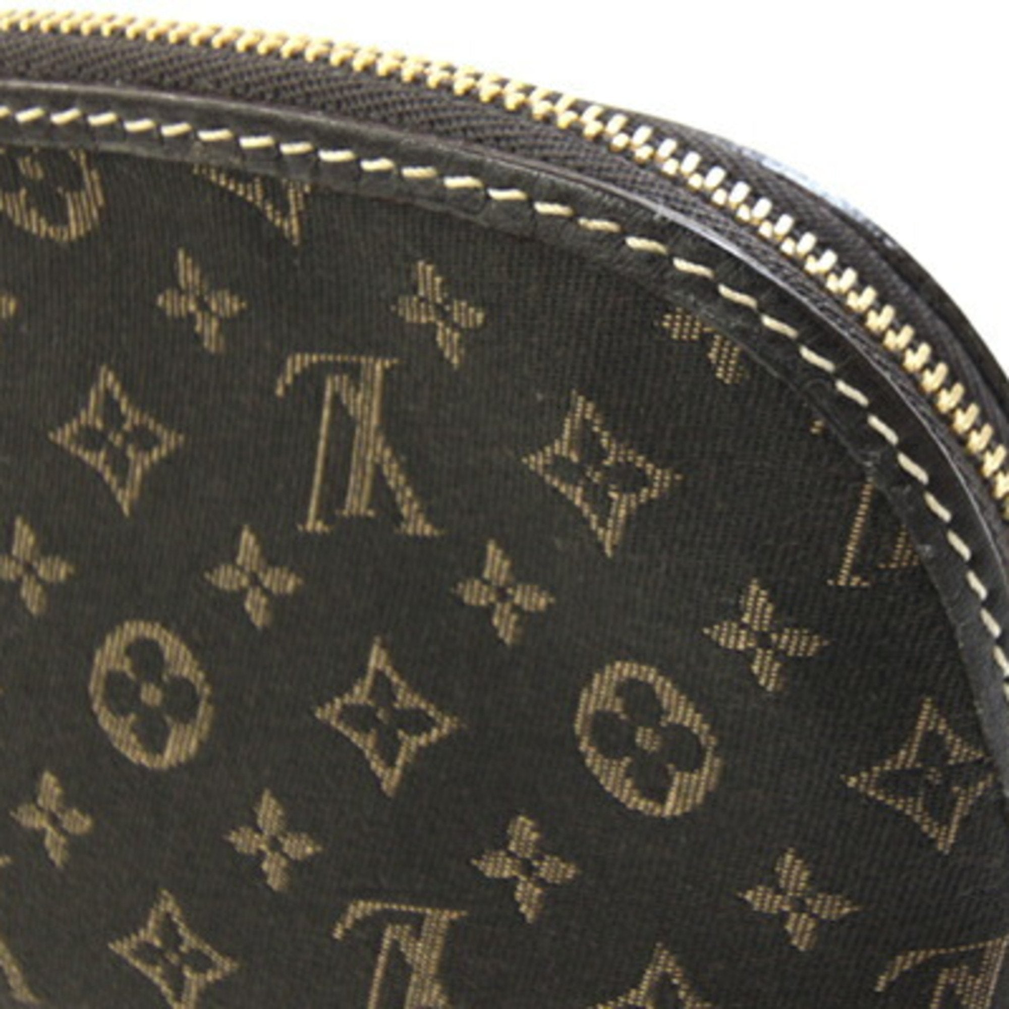 Louis Vuitton Dark Brown Fusain Monogram Idylle Canvas Pochette Pouch (Pre-Owned)