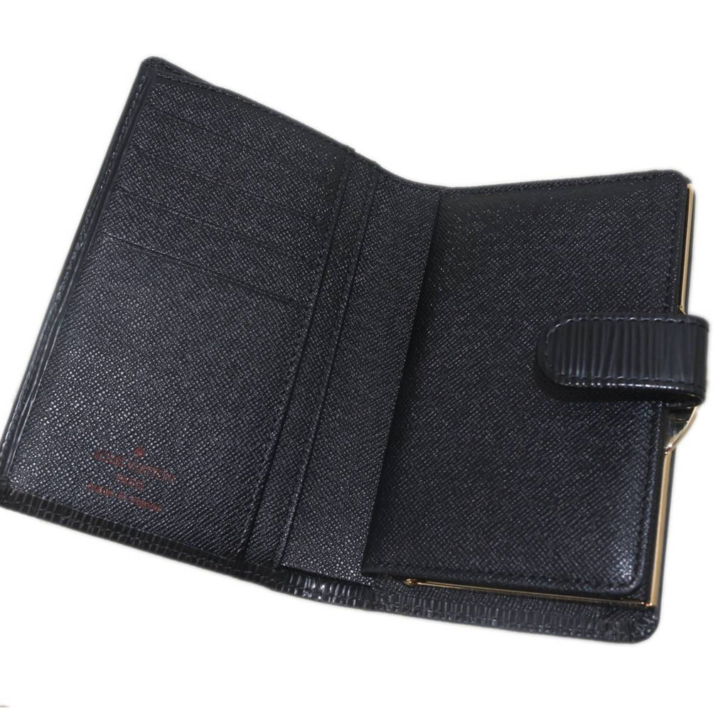 Louis Vuitton Noir Wallet (Bi-Fold) (Pre-Owned)