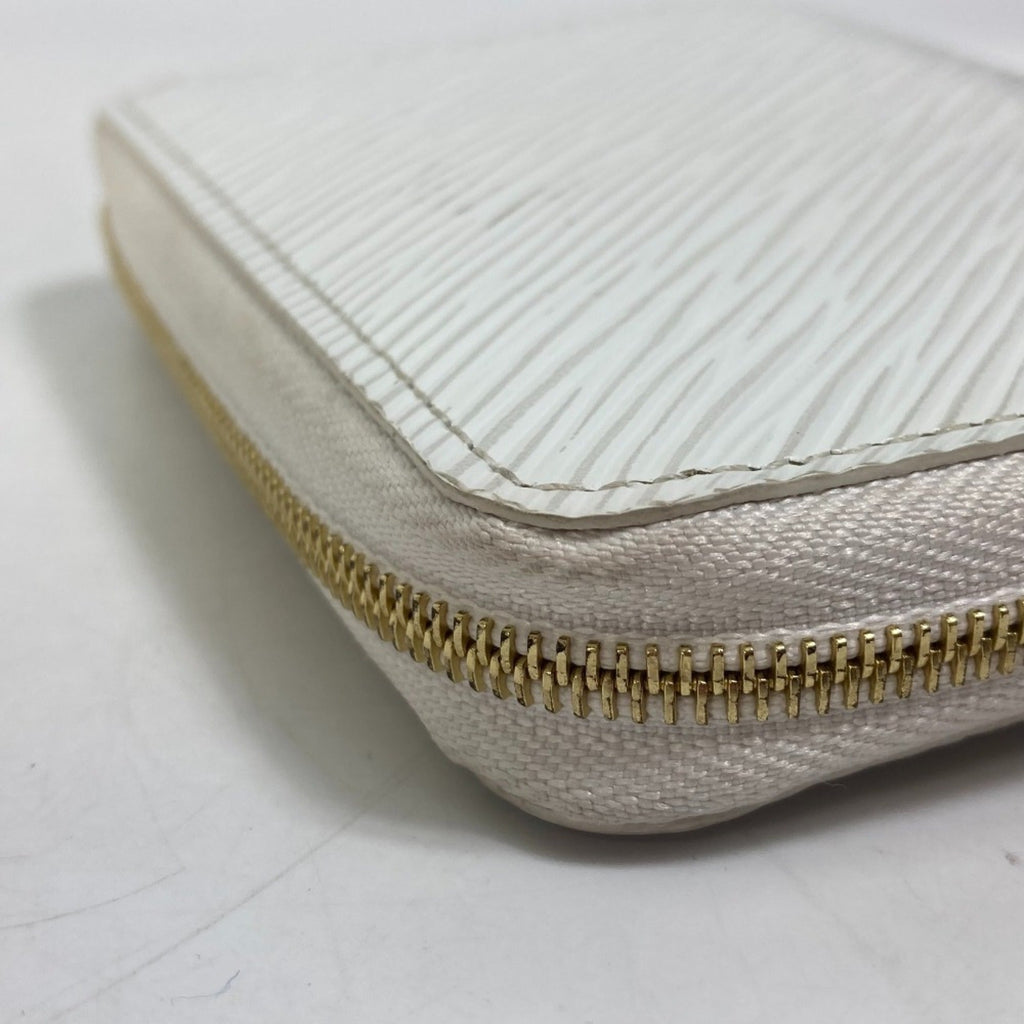 Louis Vuitton Epi Blanc White Epi Leather Coin Purse/Coin Case (Pre-Owned)