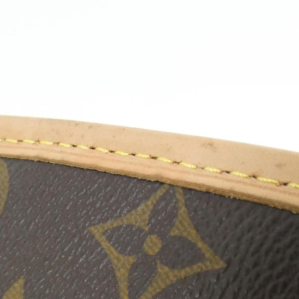 Louis Vuitton Marron Coated Canvas Shoulder Bag (Pre-Owned)