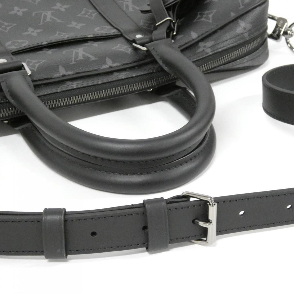 Louis Vuitton Black Coated Canvas Handbag (Pre-Owned)