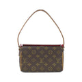 Louis Vuitton Monogram Marron Coated Canvas Handbag (Pre-Owned)