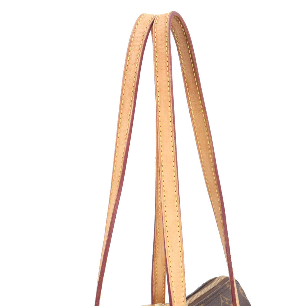 Louis Vuitton Brown Monogram Canvas Shoulder Bag (Pre-Owned)