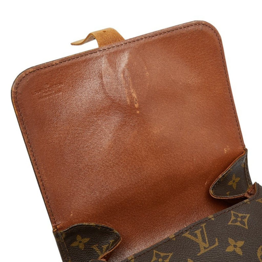 Louis Vuitton Brown Pvc Leather Shoulder Bag (Pre-Owned)