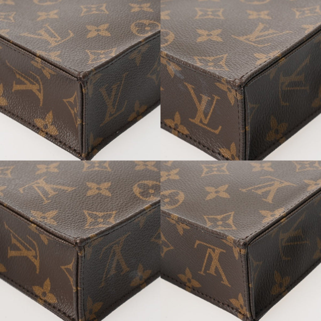Louis Vuitton Brown Monogram Canvas Handbag (Pre-Owned)