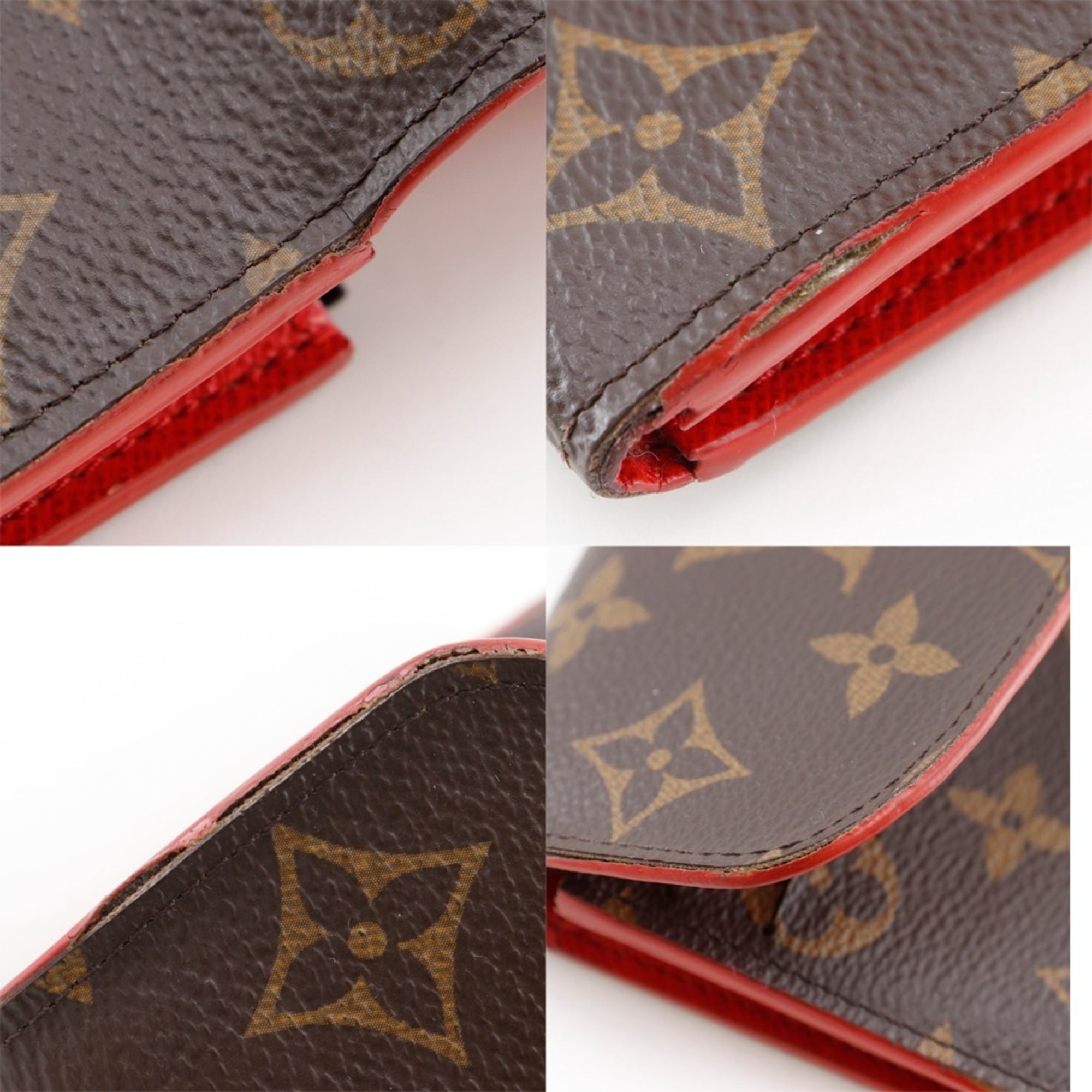 Louis Vuitton Monogram Brown Galle Monogram Monogram Coin Purse/Coin Case (Pre-Owned)