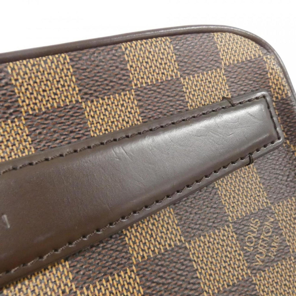 Louis Vuitton Ebene Coated Canvas Pochette (Pre-Owned)