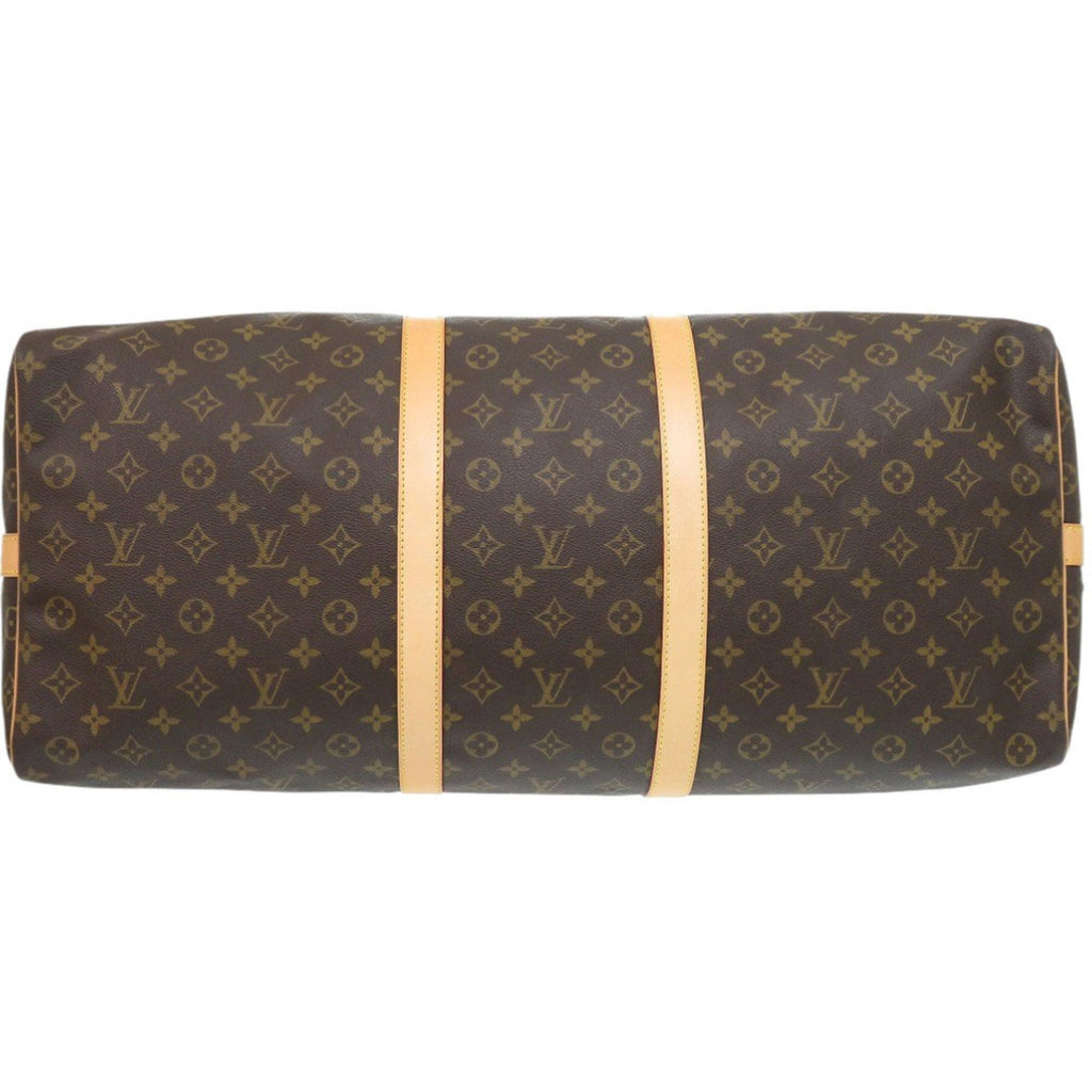Louis Vuitton Brown Monogram Canvas Boston Bag (Pre-Owned)