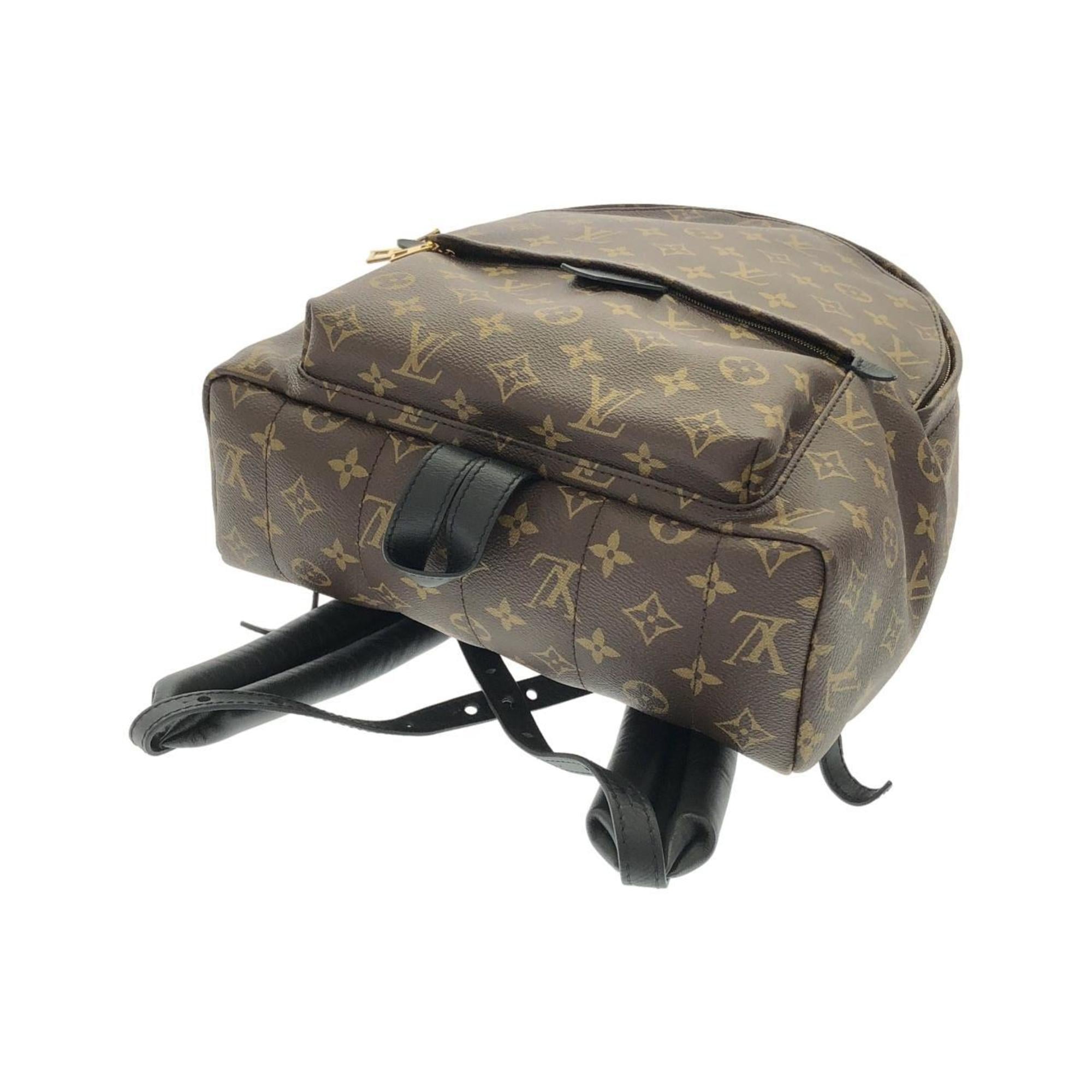 Louis Vuitton Marron Coated Canvas Backpack (Pre-Owned)