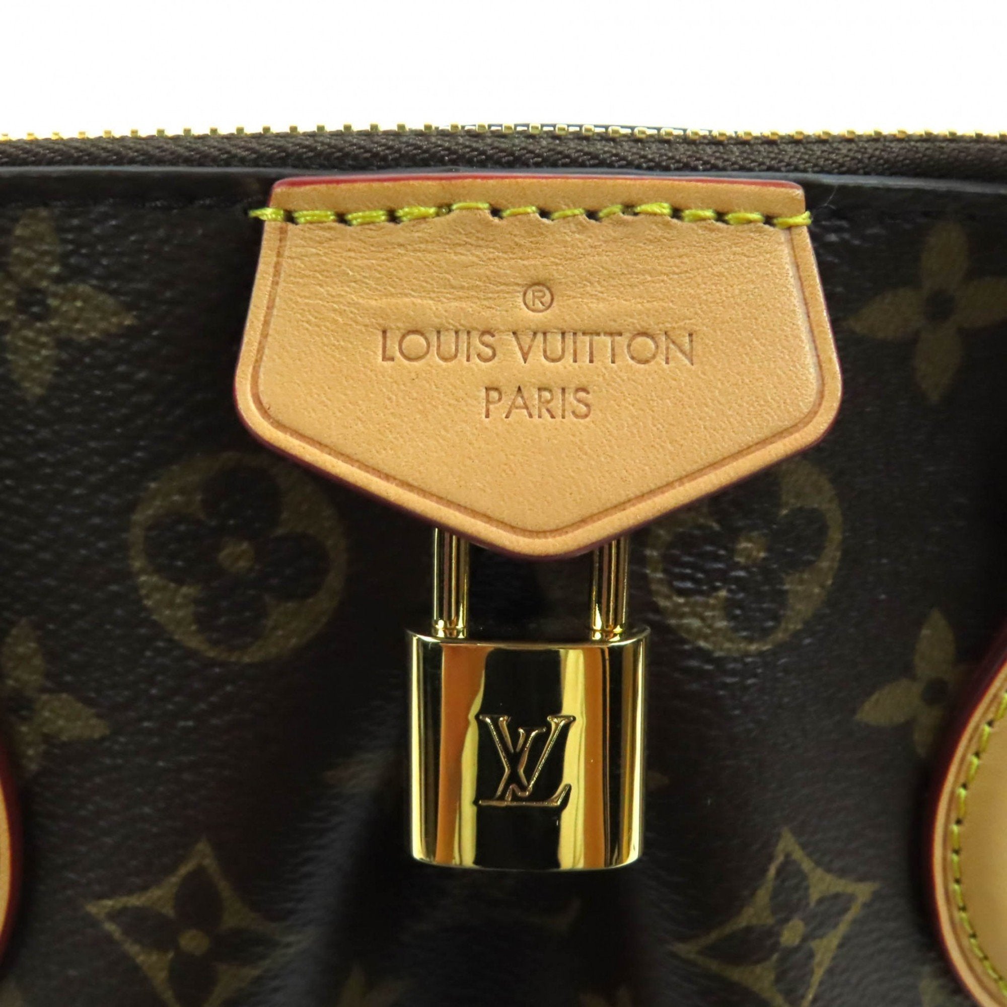 Louis Vuitton Brown Leather Handbag (Pre-Owned)