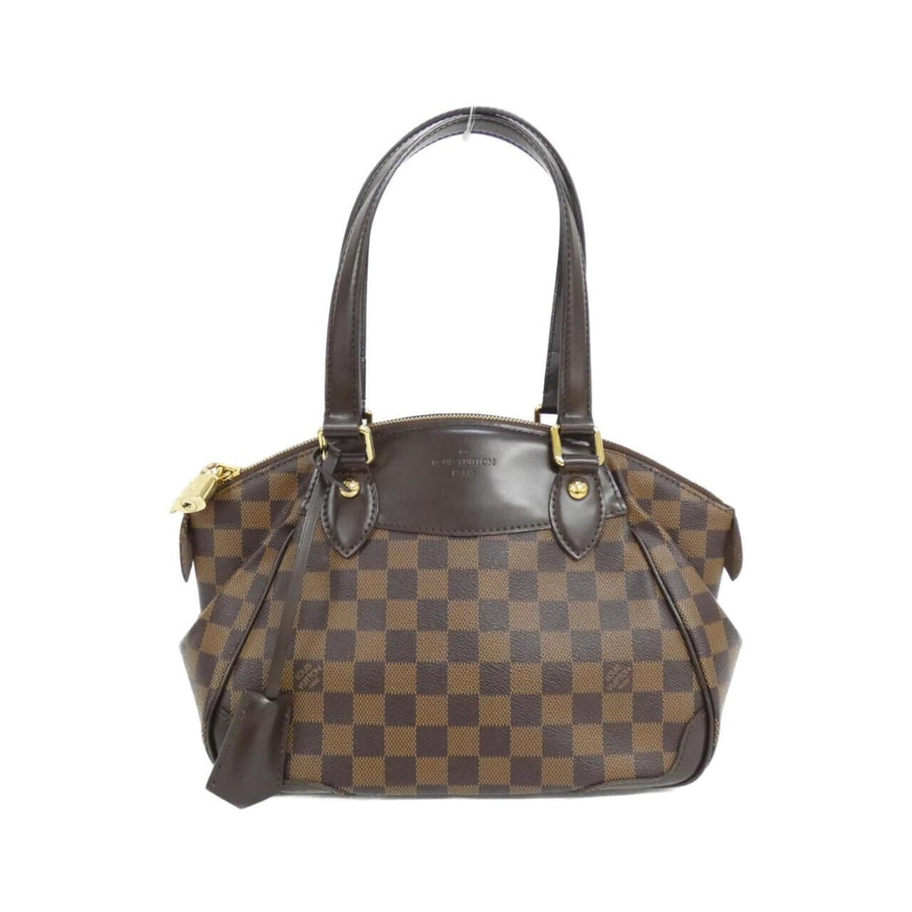 Louis Vuitton Brown Coated Canvas Handbag (Pre-Owned)
