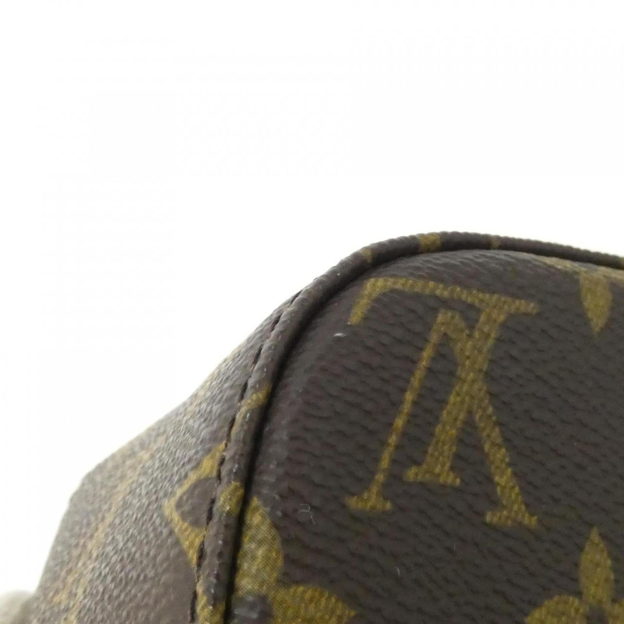 Louis Vuitton Marron Coated Canvas Handbag (Pre-Owned)