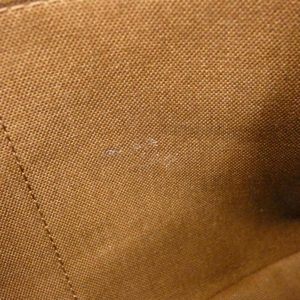 Louis Vuitton Monogram Marron Coated Canvas Pochette (Pre-Owned)