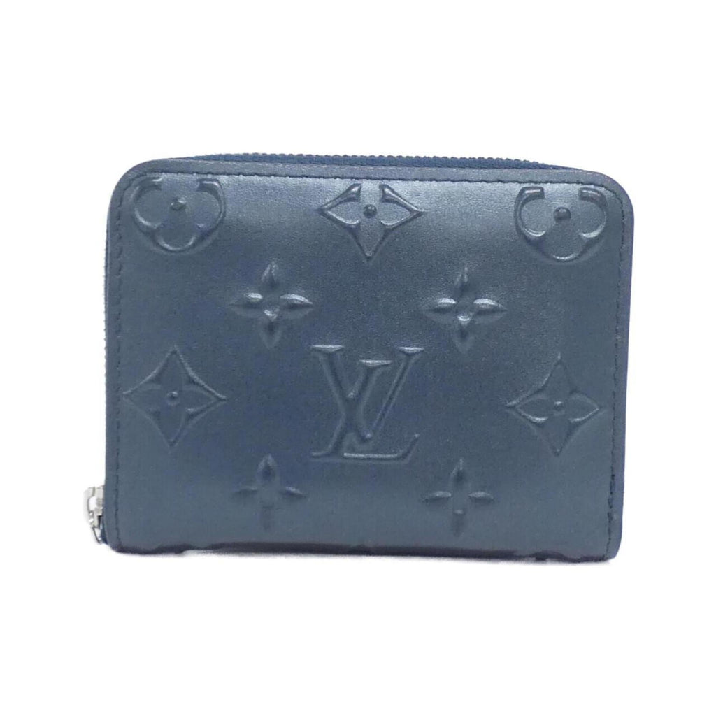 Louis Vuitton Blue Leather Coin Purse/Coin Case (Pre-Owned)