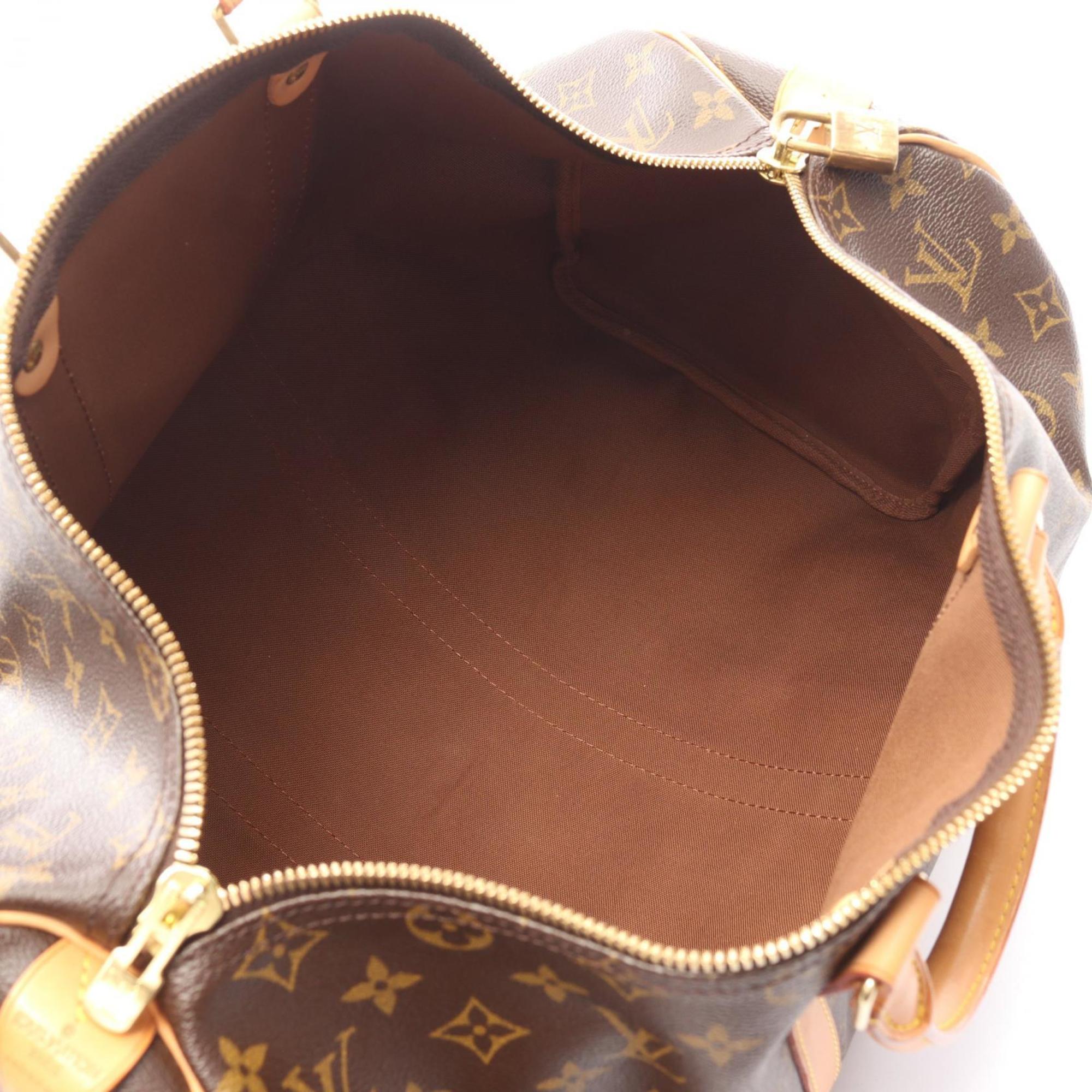 Louis Vuitton Brown Monogram Pvc Leather Boston Bag (Pre-Owned)