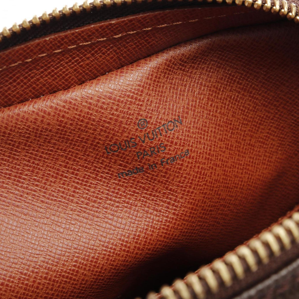 Louis Vuitton Brown Monogram Coated Canvas Leather Pvc Shoulder Bag (Pre-Owned)