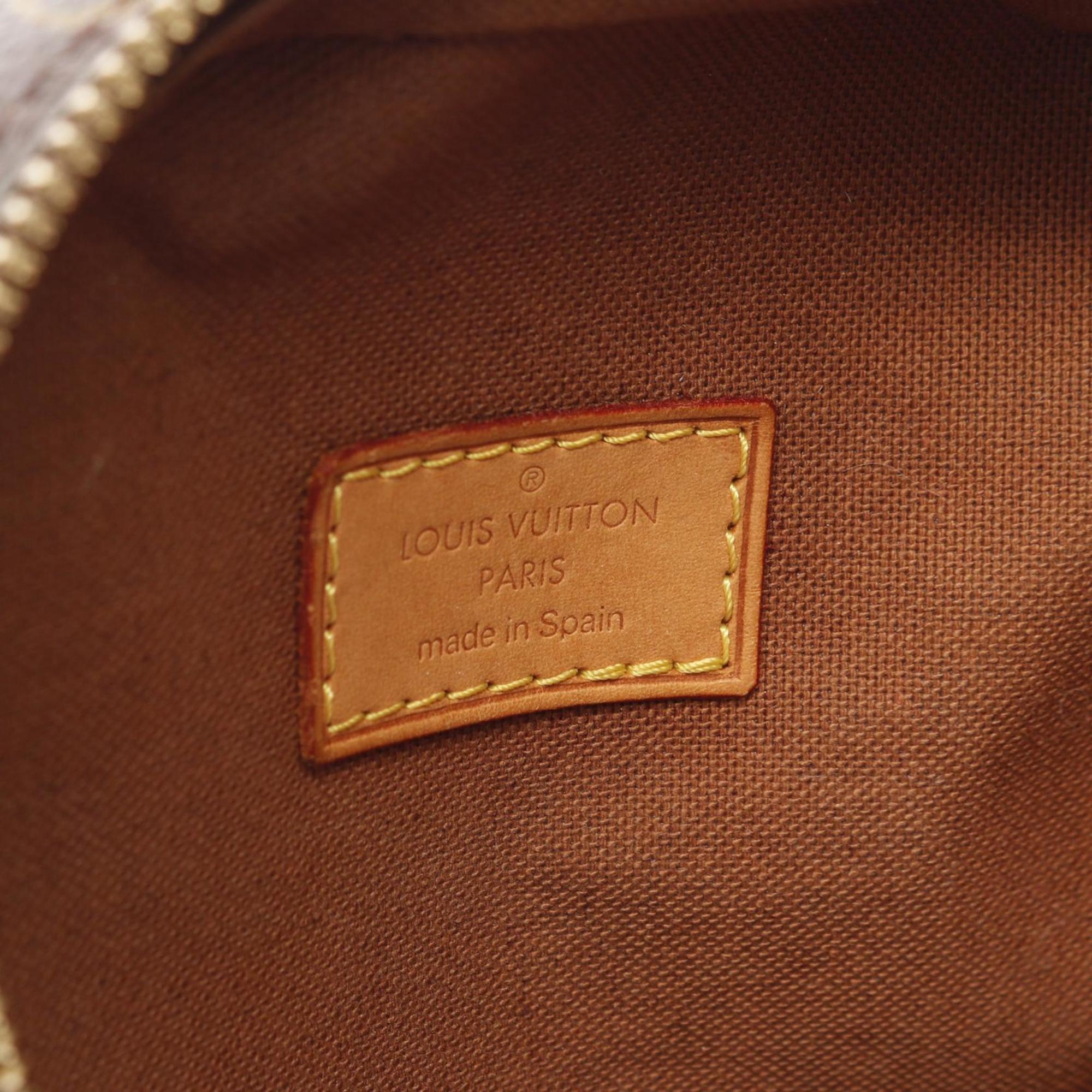 Louis Vuitton Brown Coated Canvas Leather Fanny Pack (Pre-Owned)