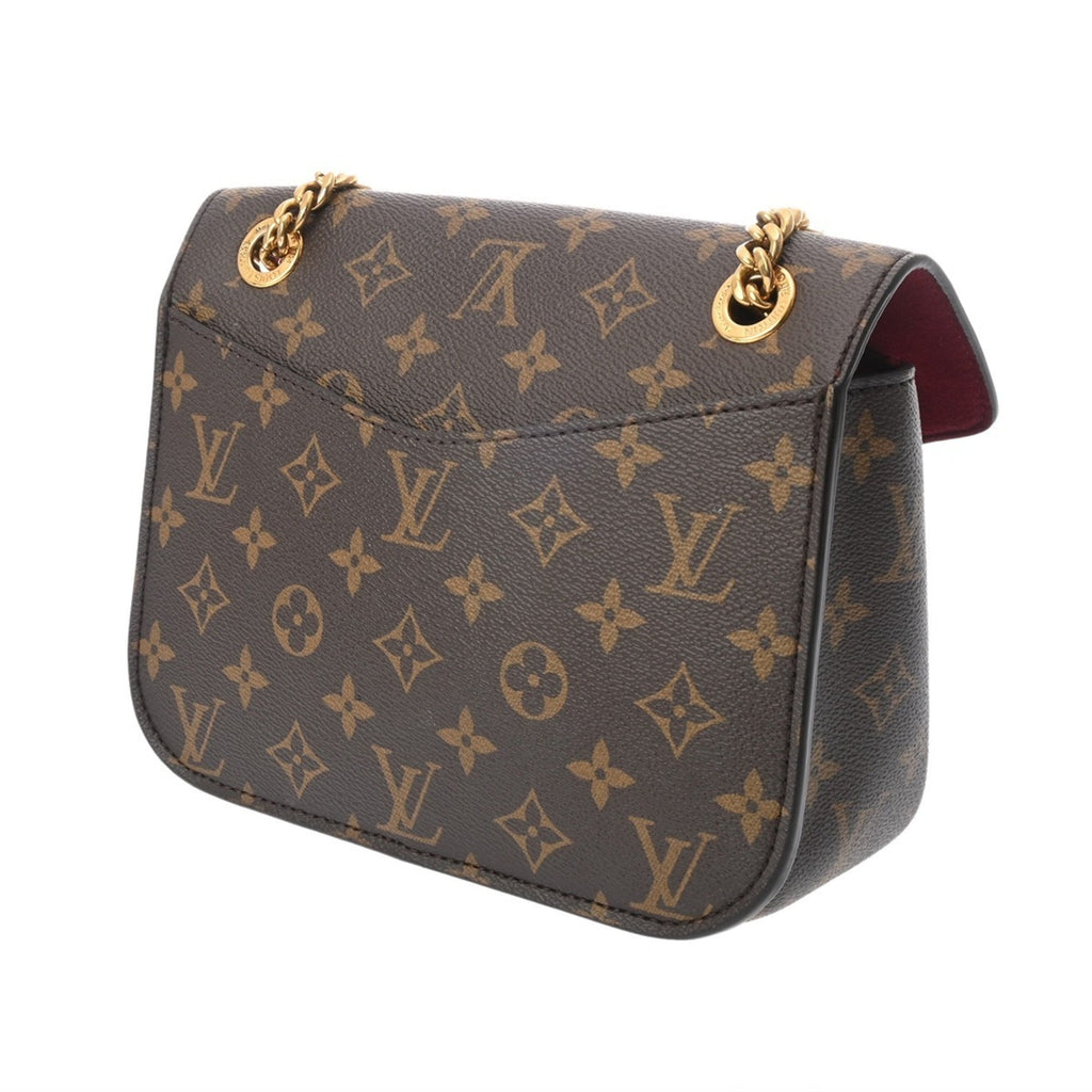Louis Vuitton Brown Monogram Canvas Shoulder Bag (Pre-Owned)