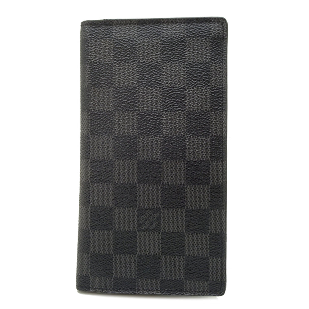 Louis Vuitton Black Noir Damier Graphite Wallet (Bi-Fold) (Pre-Owned)