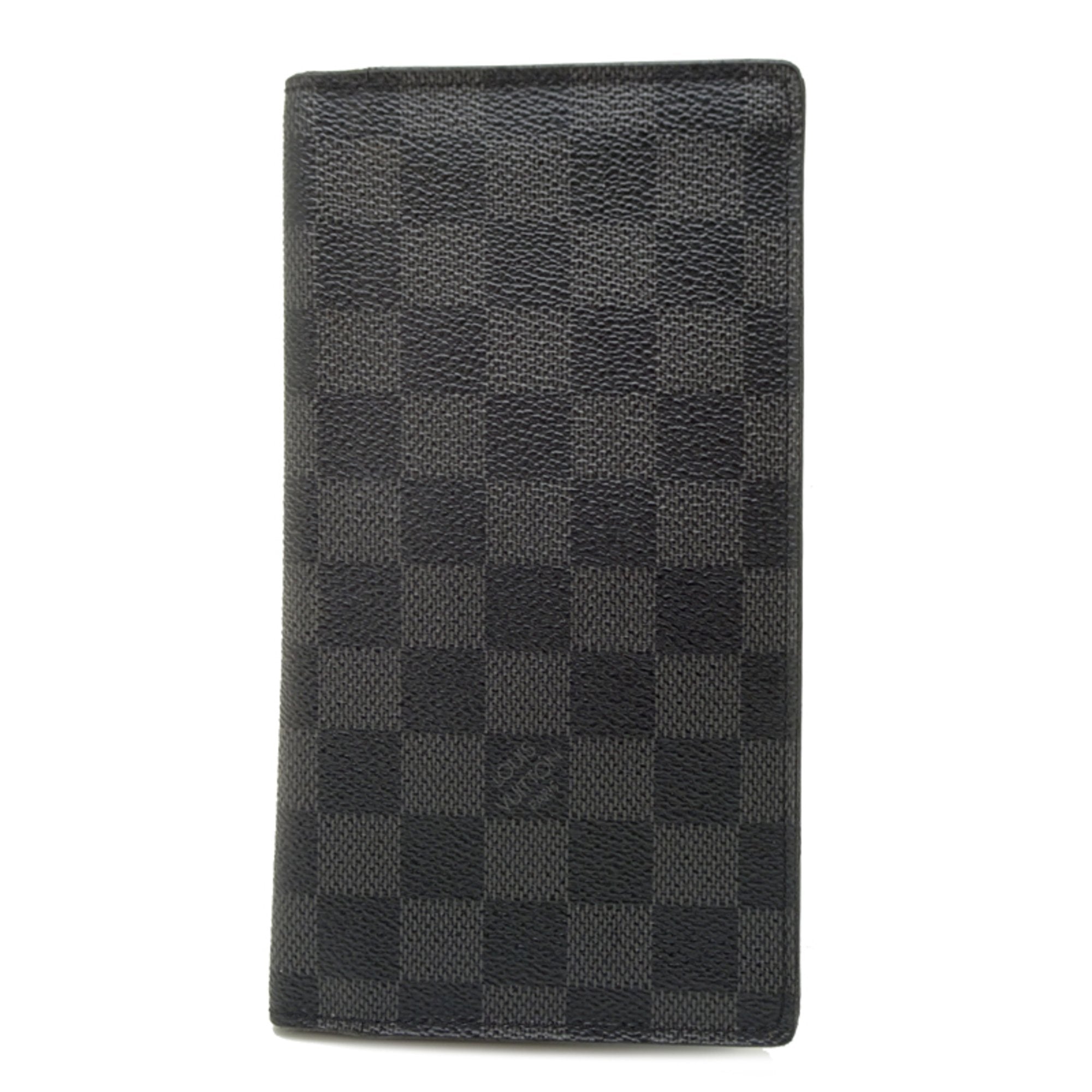 Louis Vuitton Black Noir Damier Graphite Wallet (Bi-Fold) (Pre-Owned)