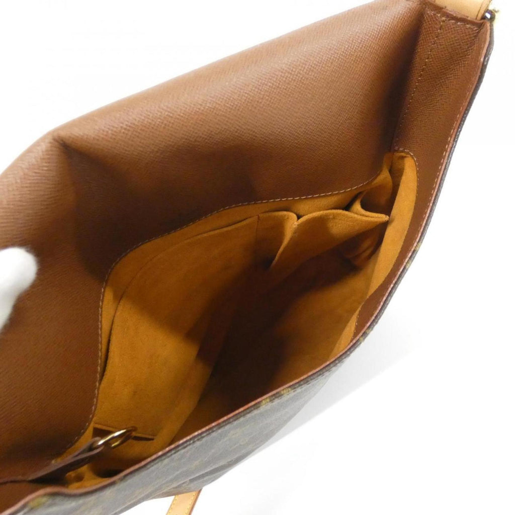 Louis Vuitton Brown Coated Canvas Shoulder Bag (Pre-Owned)