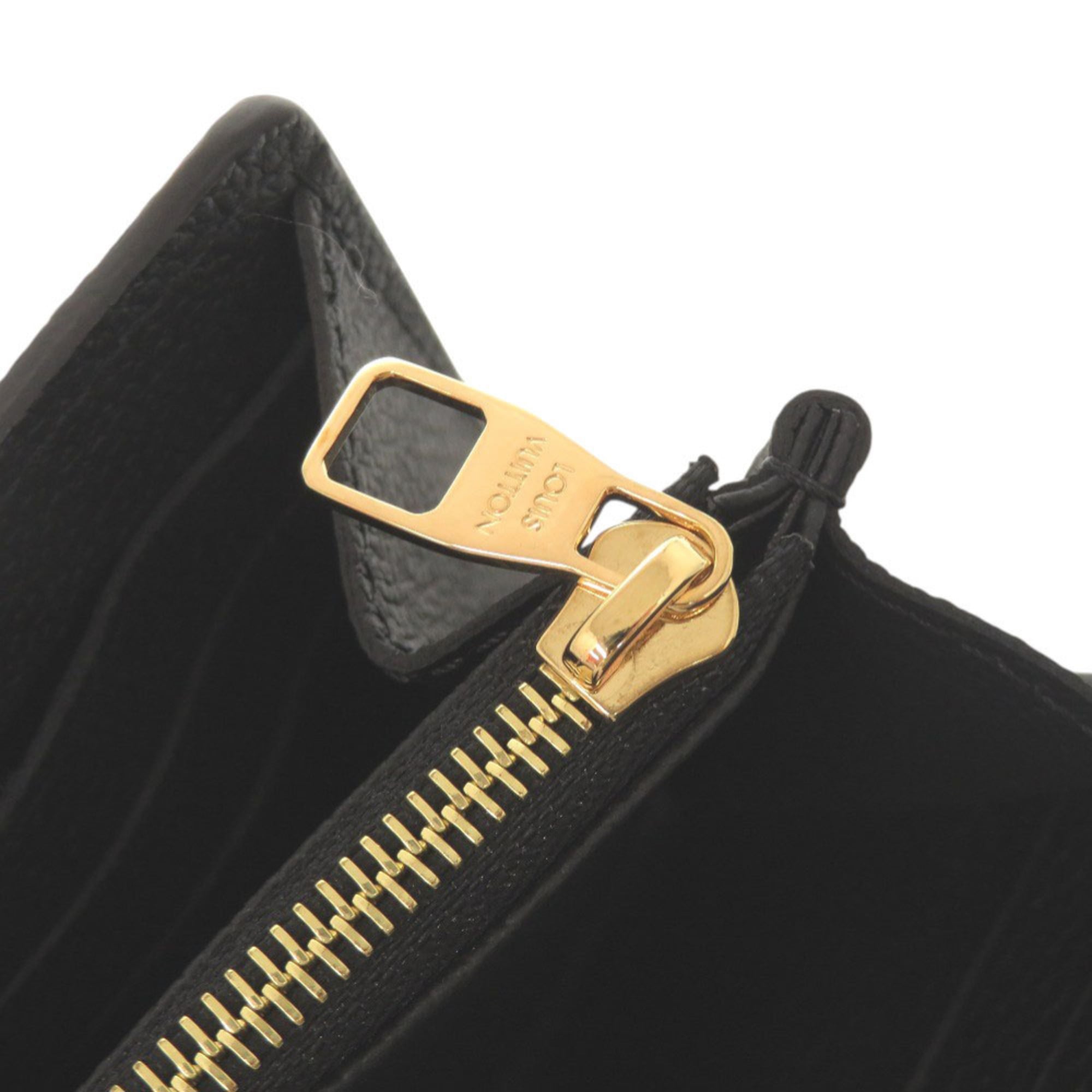 Louis Vuitton Monogram Empreinte Black Noir Monogram Empreinte Long Wallet (Bi-Fold) (Pre-Owned)