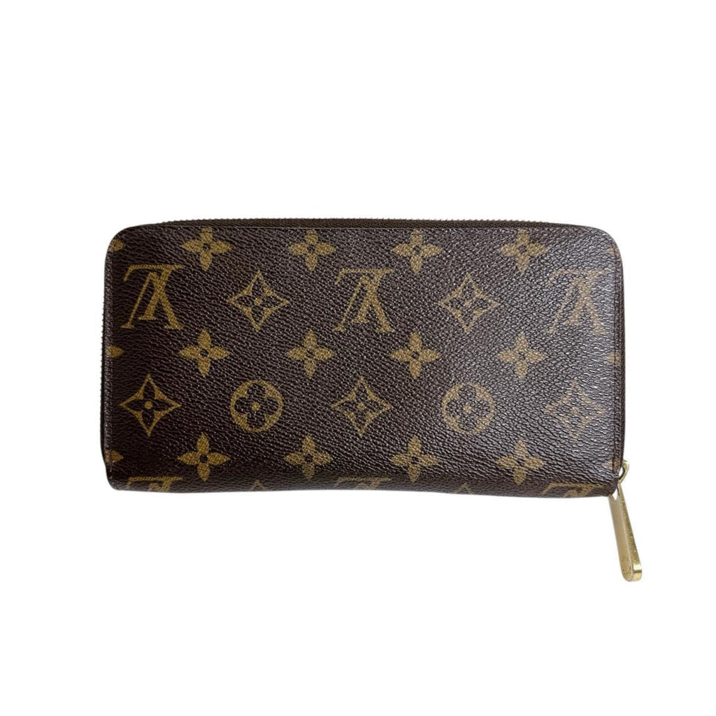 Louis Vuitton Brown Monogram Long Wallet (Bi-Fold) (Pre-Owned)