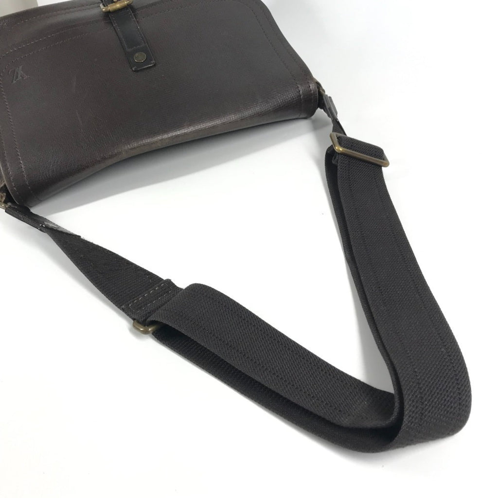 Louis Vuitton Brown Coffee Utah Leather Messenger Bag Shoulder Bag (Pre-Owned)