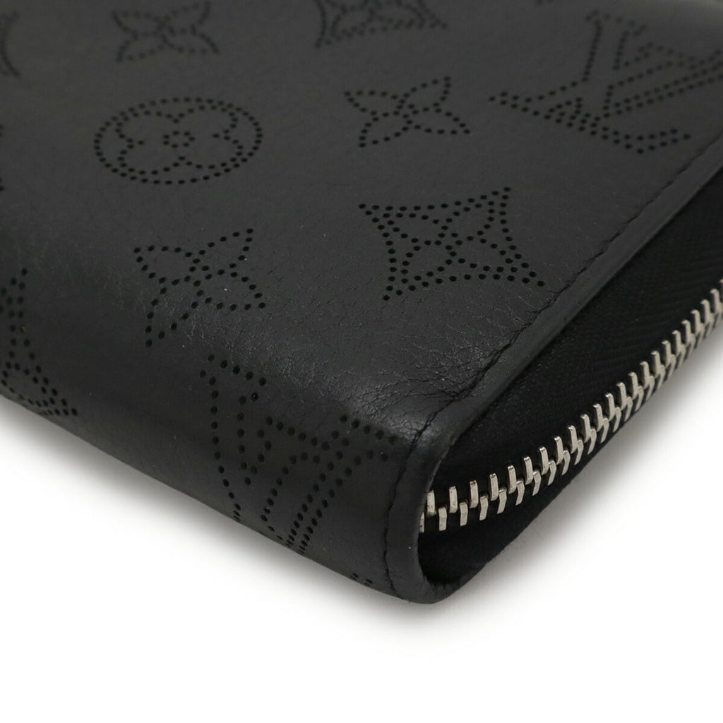 Louis Vuitton Black Noir Leather Coin Purse/Coin Case (Pre-Owned)