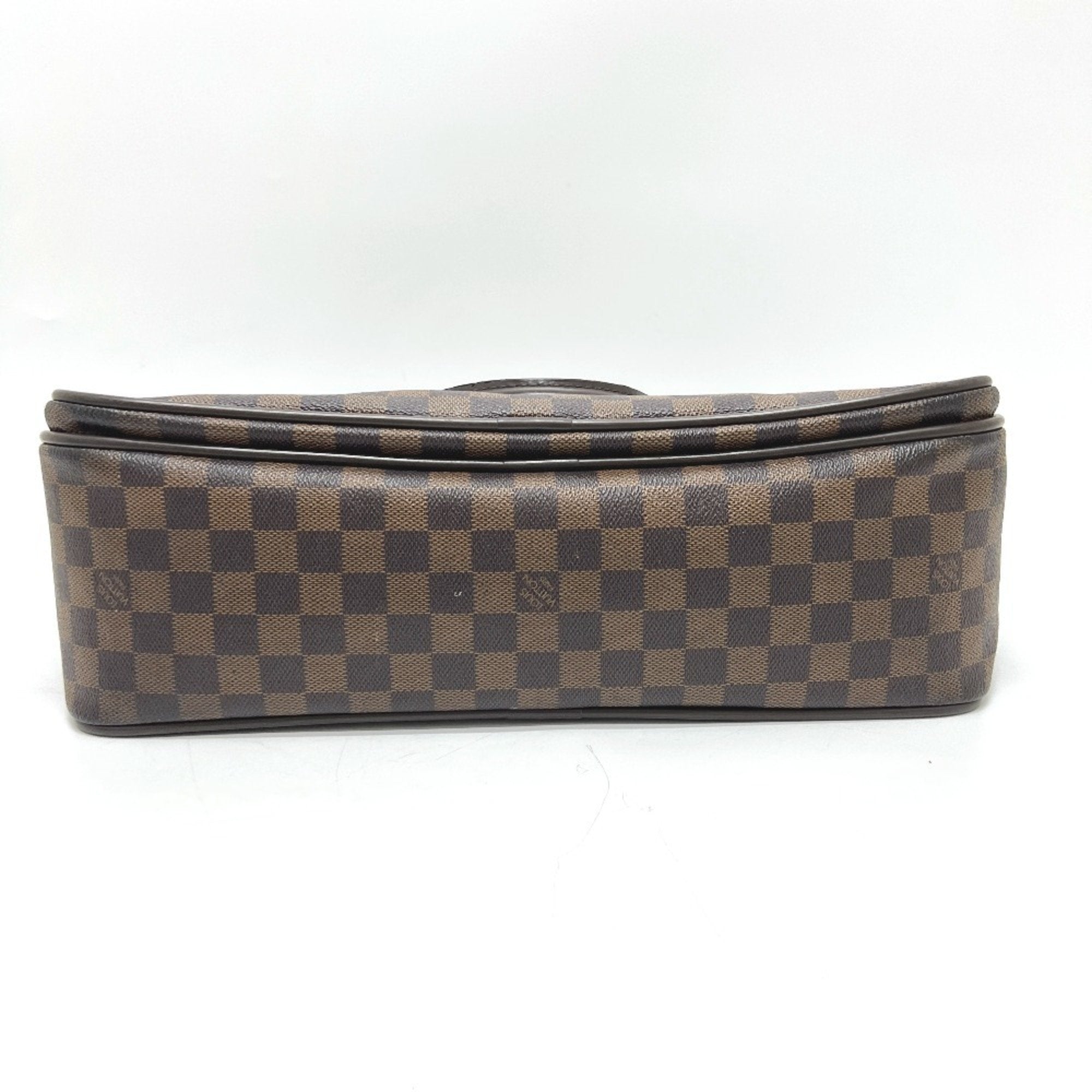 Louis Vuitton Brown Damier Canvas Ebene Damier Canvas Briefcase Handbag (Pre-Owned)