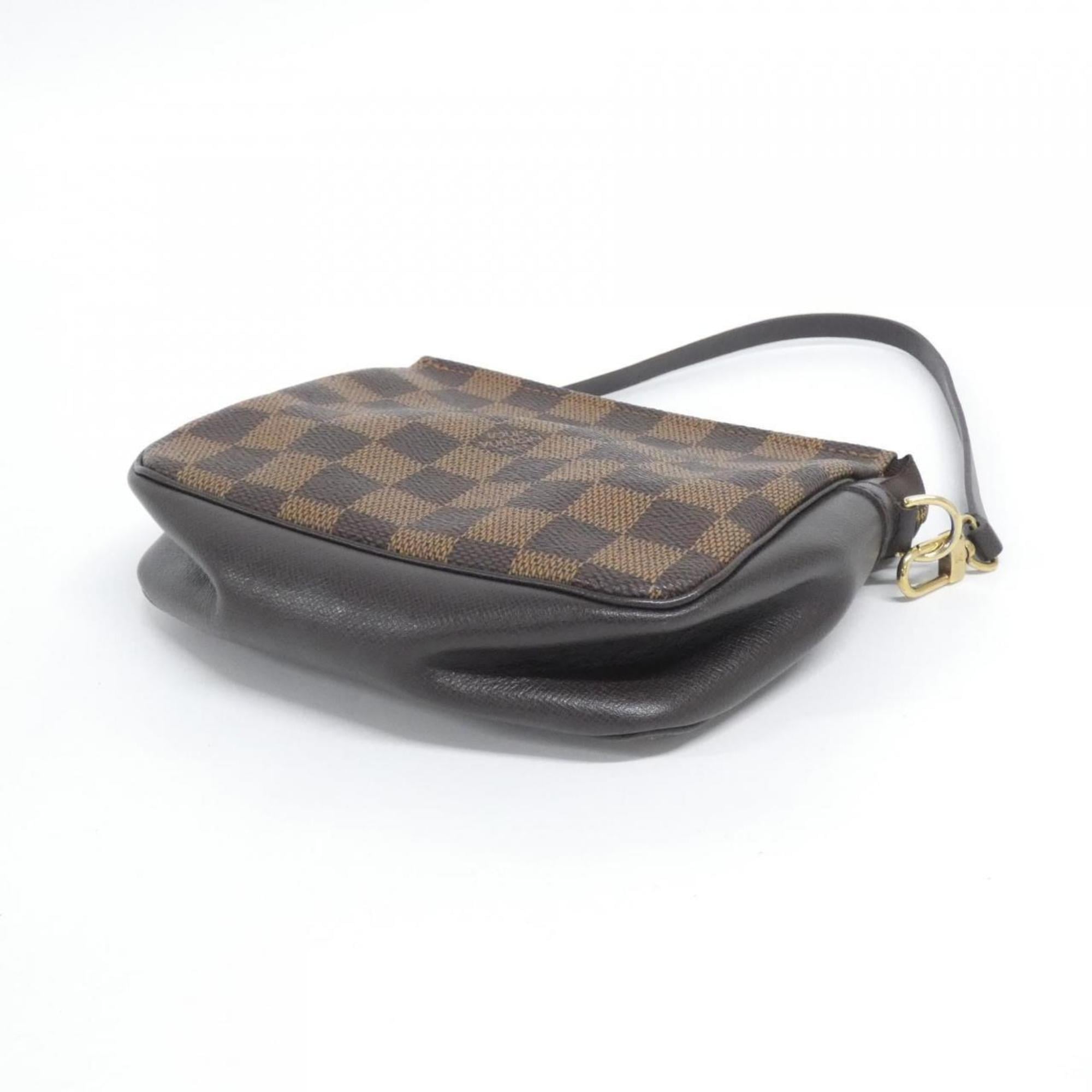Louis Vuitton Ebene Coated Canvas Pouch (Pre-Owned)