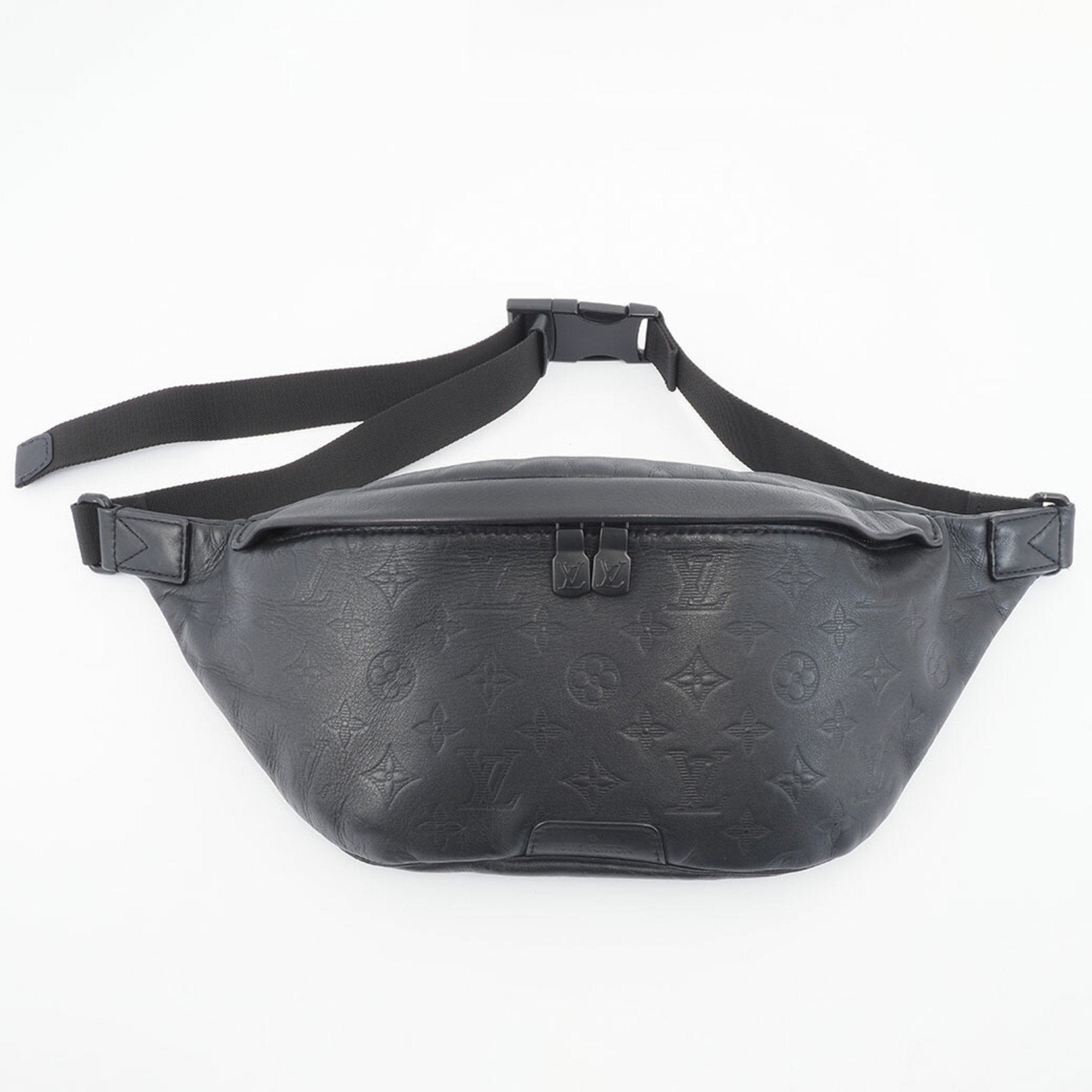 Louis Vuitton Monogram Shadow Black Monogram Shadow Sling Bag (Pre-Owned)