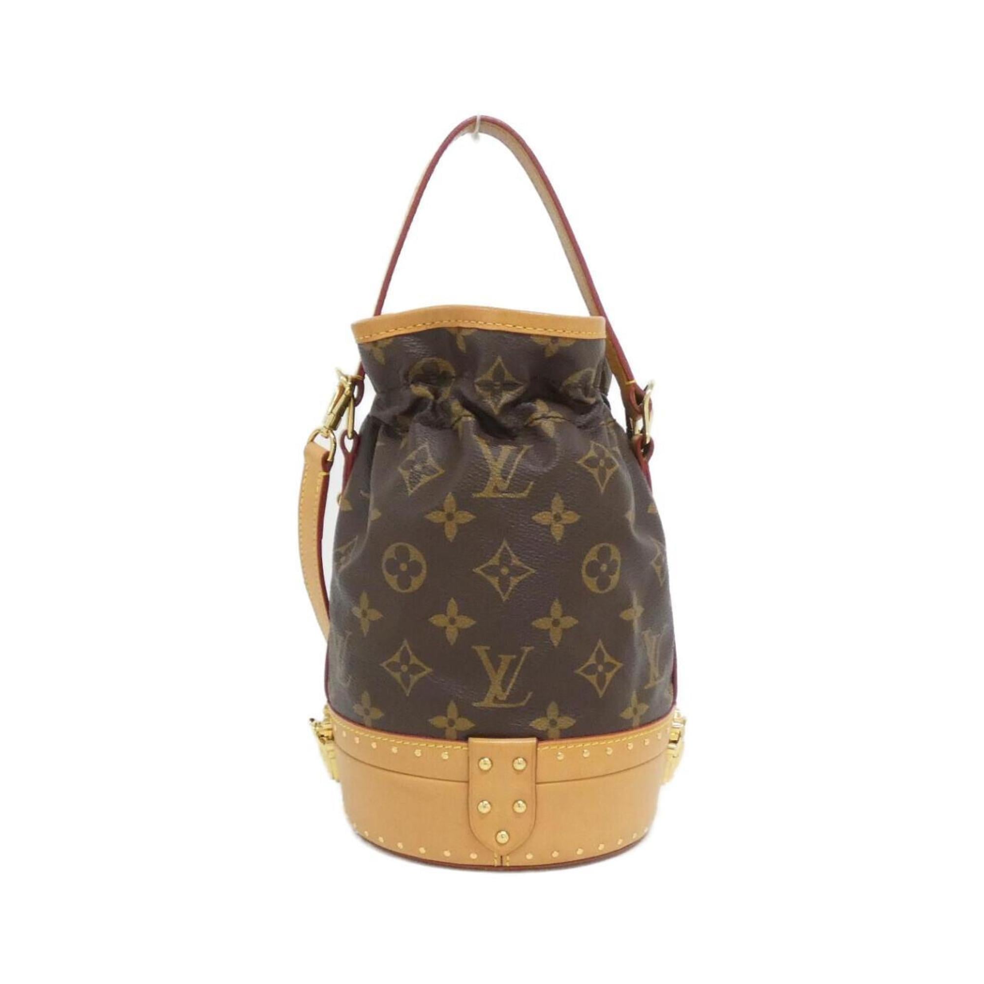Louis Vuitton Marron Coated Canvas Handbag (Pre-Owned)