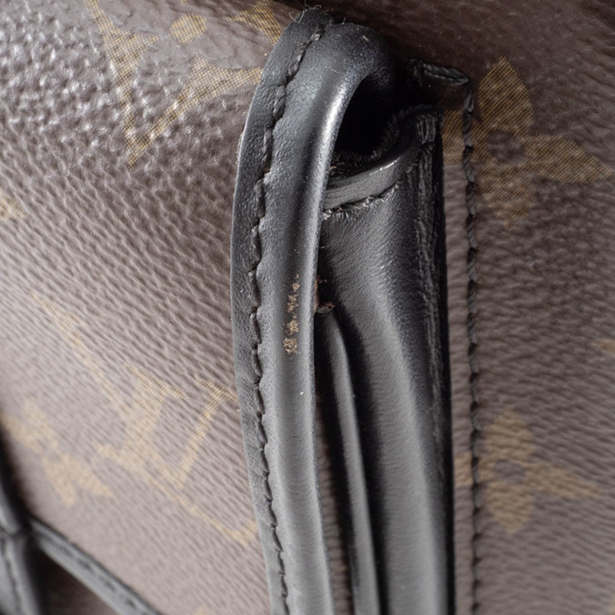 Louis Vuitton Monogram Macassar Dark Brown Shoulder Bag (Pre-Owned)