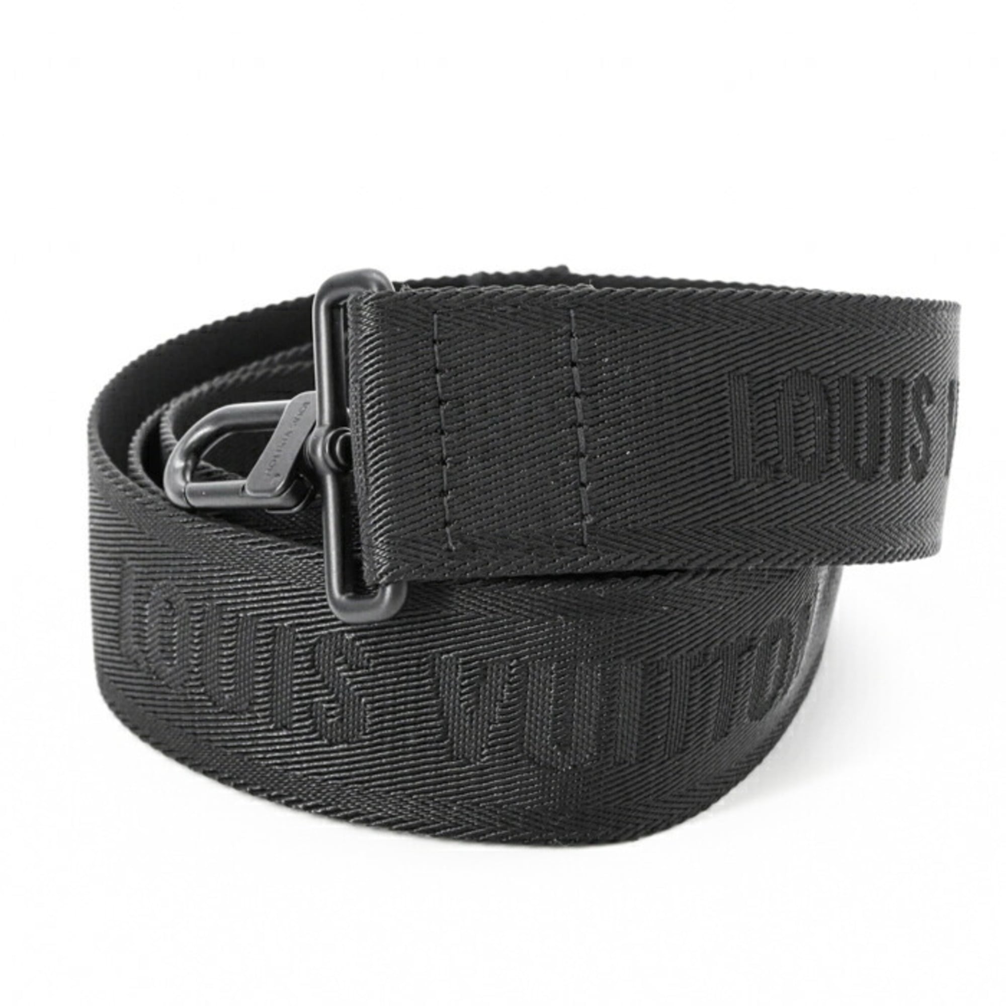 Louis Vuitton Black Monogram Shadow Shoulder Bag (Pre-Owned)