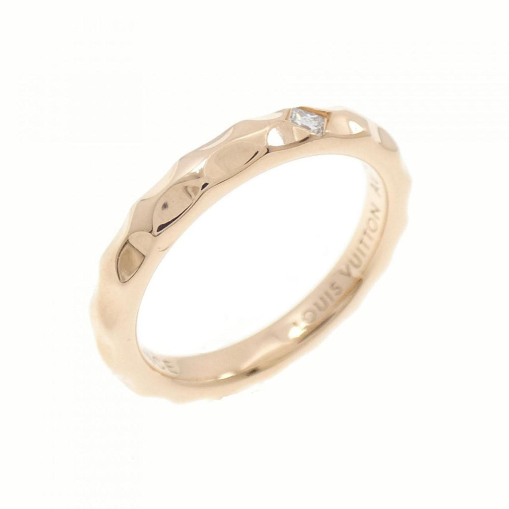 Louis Vuitton Pink Gold Pink Gold (18K) Band Ring (Pre-Owned)