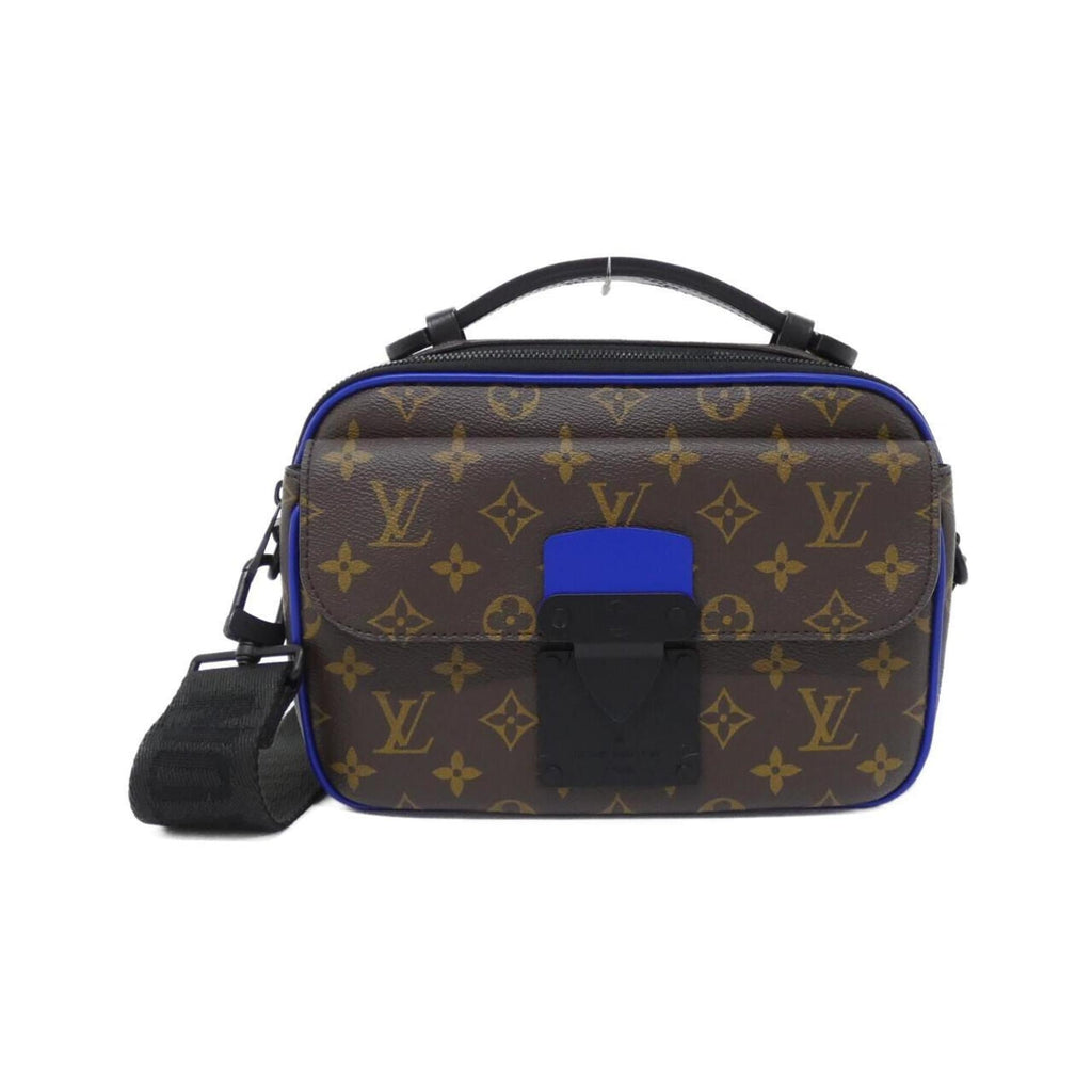 Louis Vuitton Marron Coated Canvas Shoulder Bag (Pre-Owned)