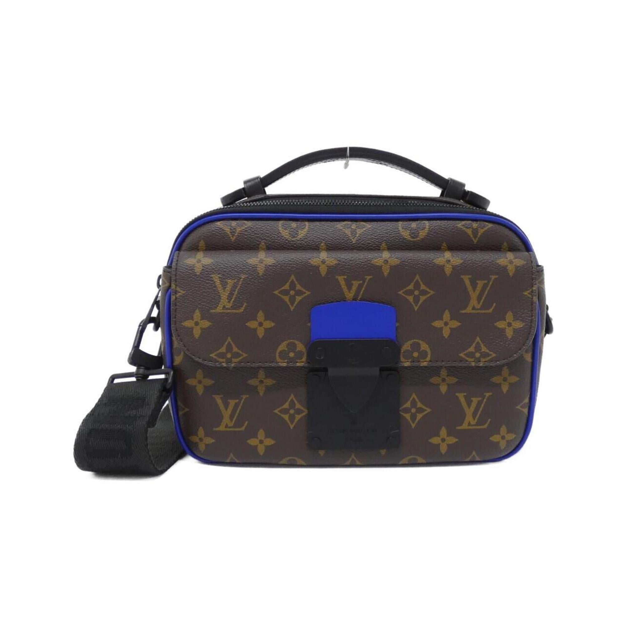 Louis Vuitton Marron Coated Canvas Shoulder Bag (Pre-Owned)