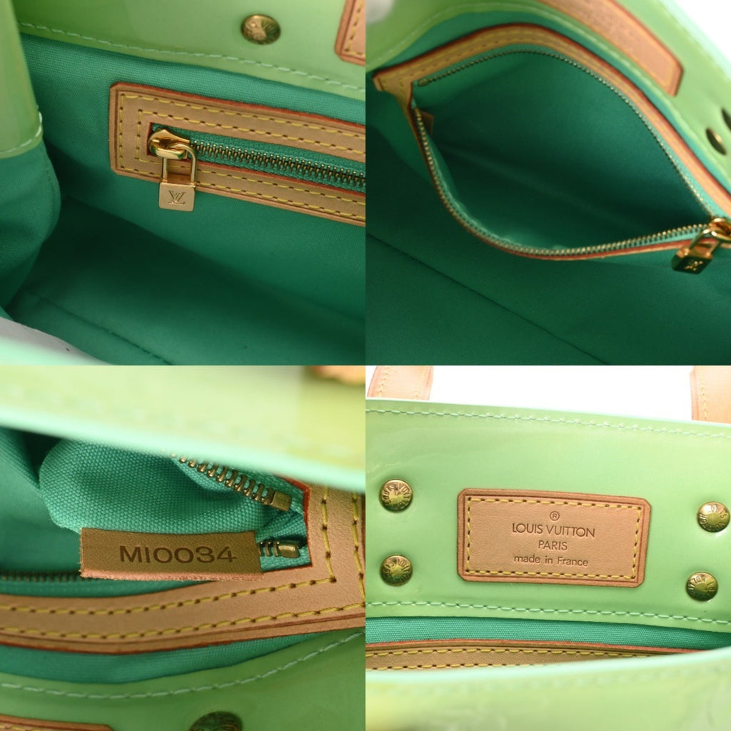 Louis Vuitton Vernis Black Peppermint Monogram Vernis Handbag (Pre-Owned)