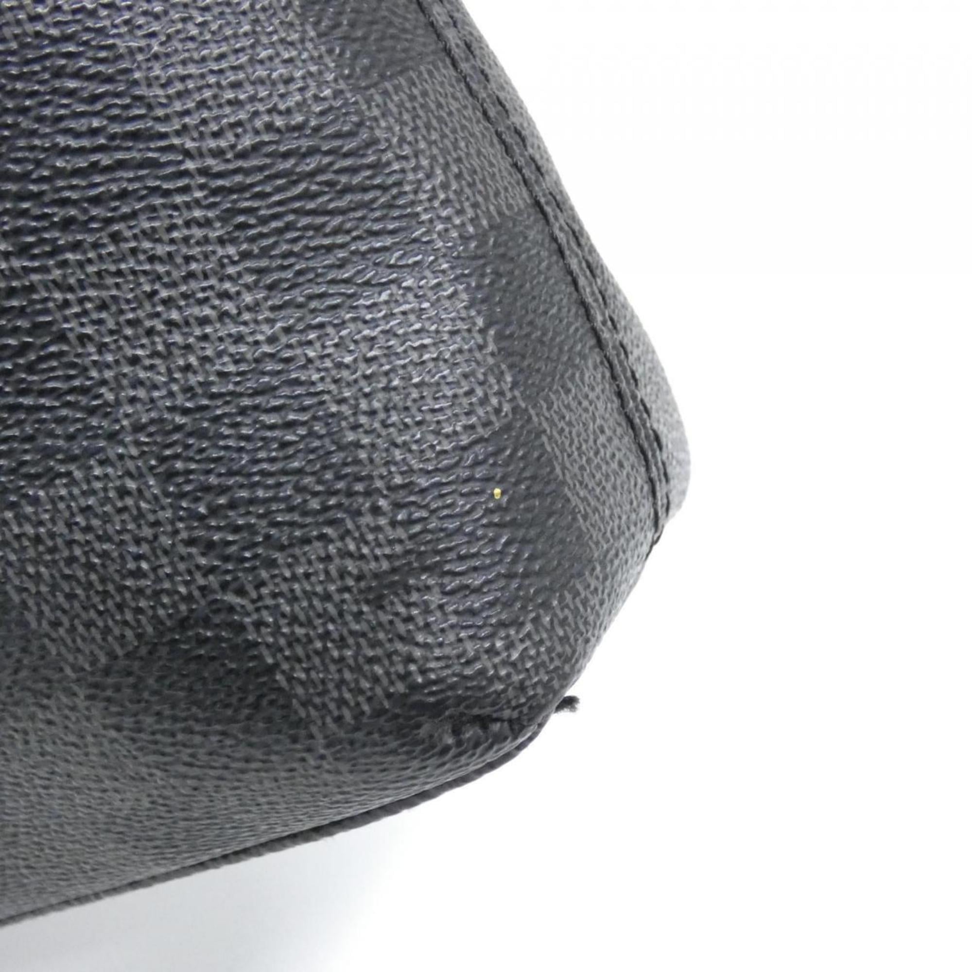 Louis Vuitton Graphite Coated Canvas Shoulder Bag (Pre-Owned)
