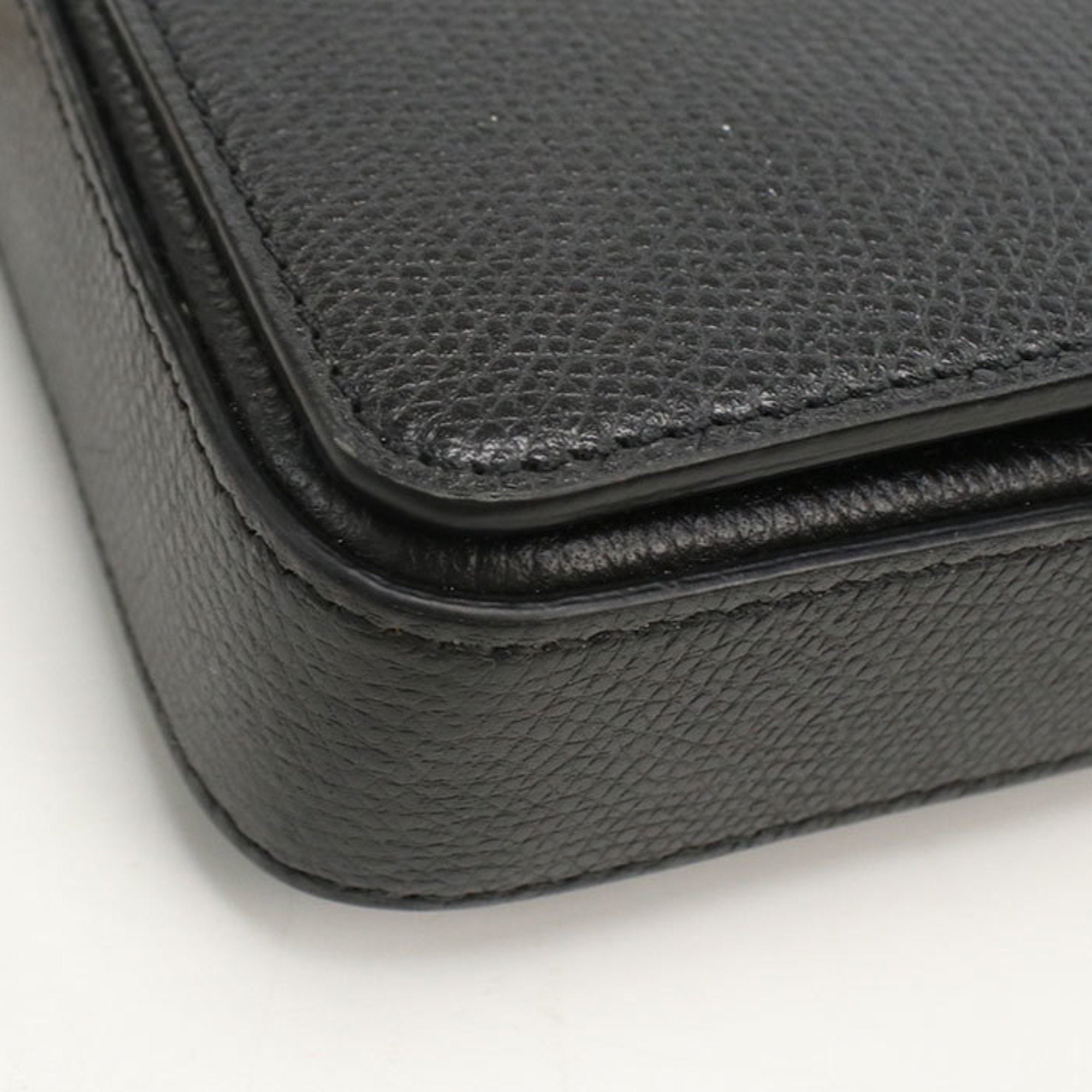 VLogo Signature Wallet on Chain Leather