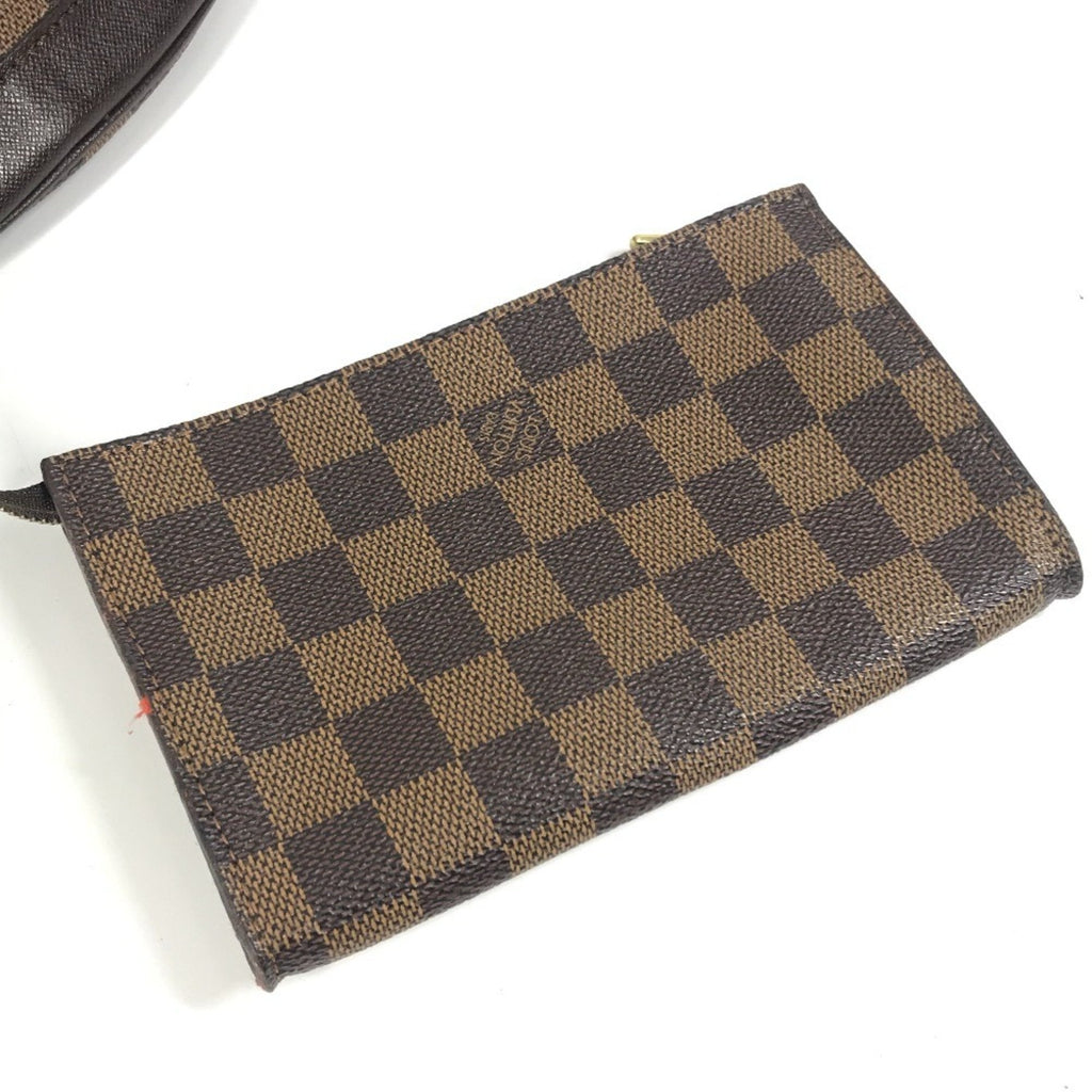 Louis Vuitton Brown Damier Canvas Shoulder Bag Tote Bag (Pre-Owned)