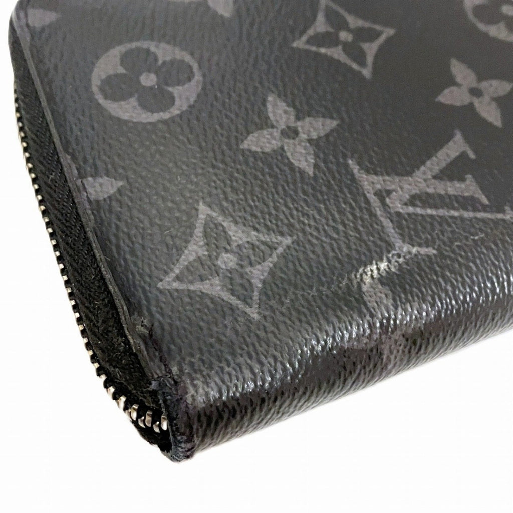 Louis Vuitton Black Monogram Eclipse Long Wallet (Bi-Fold) (Pre-Owned)