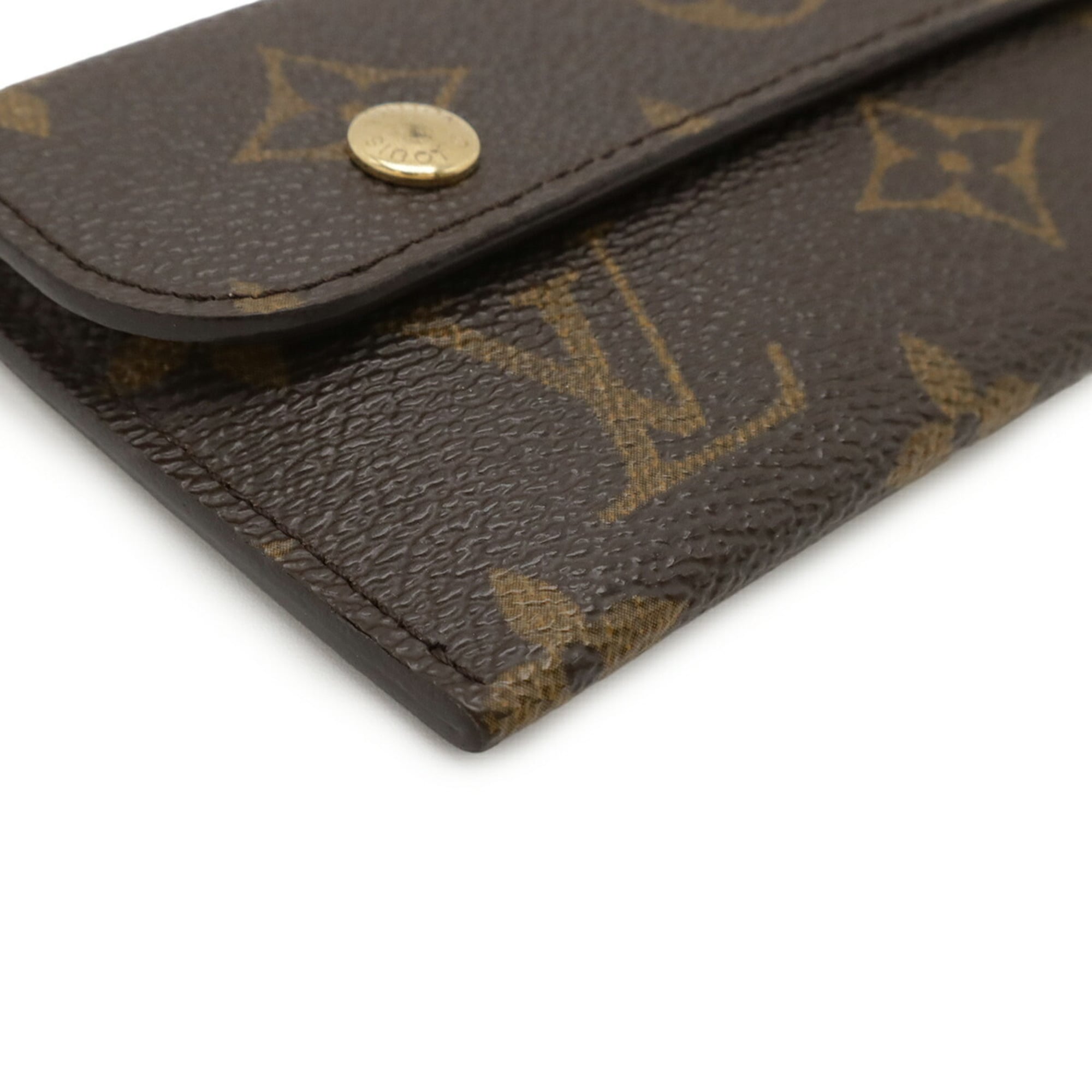 Louis Vuitton Brown Monogram Coin Purse/Coin Case (Pre-Owned)