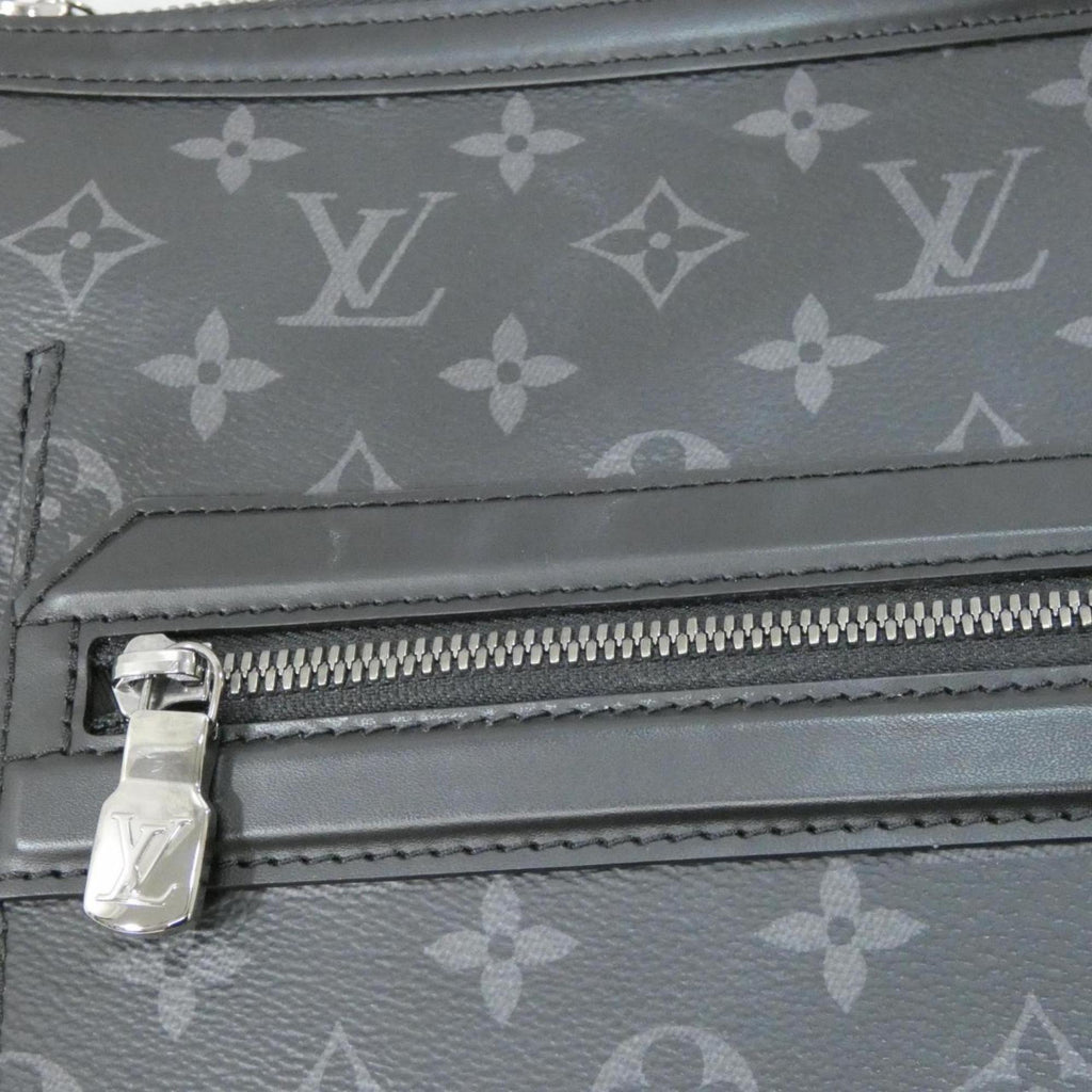 Louis Vuitton Black Coated Canvas Shoulder Bag (Pre-Owned)