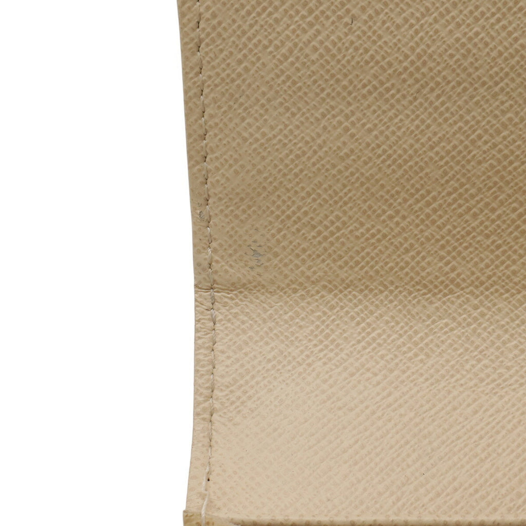 Louis Vuitton Ivory Damier Azur Canvas Long Wallet (Bi-Fold) (Pre-Owned)