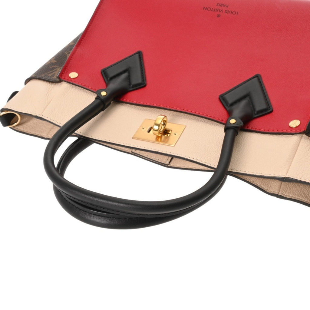 Louis Vuitton Monogram Rouge Monogram Leather Tote Bag (Pre-Owned)