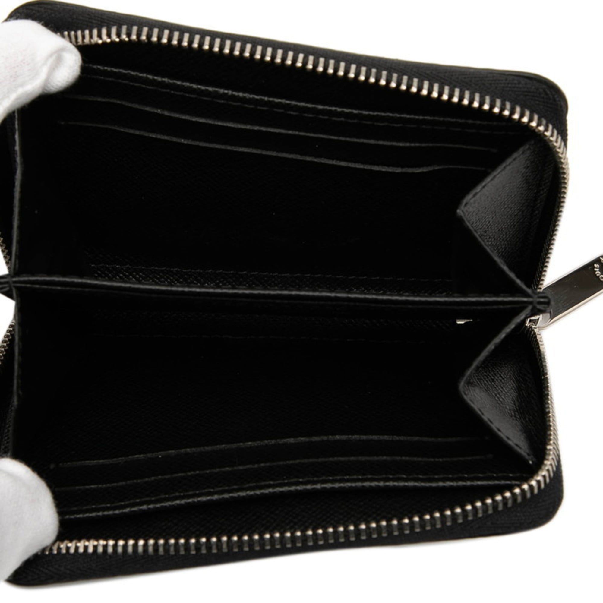 Louis Vuitton Black Pvc Coin Purse/Coin Case (Pre-Owned)