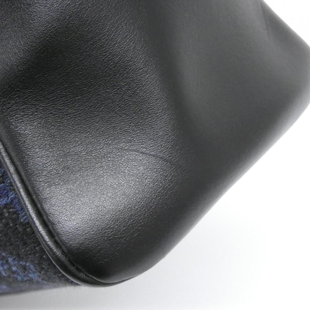 Louis Vuitton Blue Cobalt Jacquard Leather Handbag (Pre-Owned)